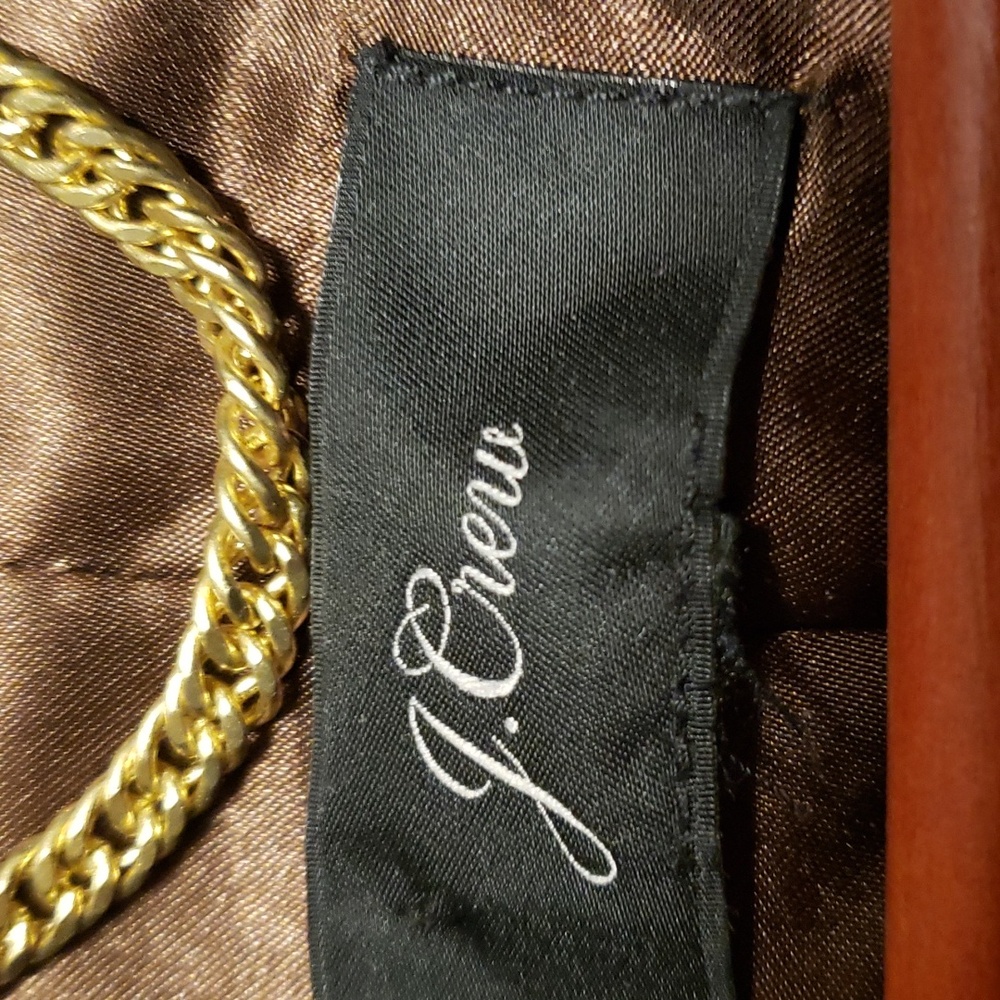 J Crew leopard 🐆 long peacoat
